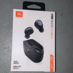 JBL Vibe Buds Wireless Earbuds - Black